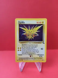 Pokemon Karte/card - Zapdos 15/62 - Fossil Holo - Light Played - Image 1