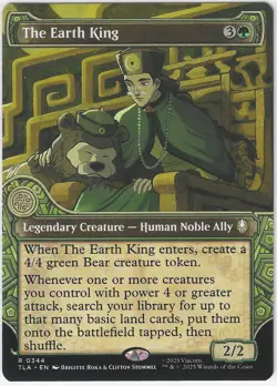 MTG Magic the Gathering Avatar TLA The Earth King - Image 1