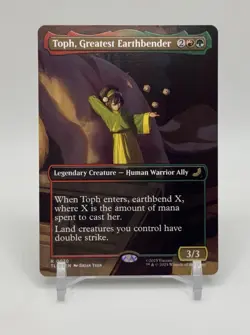 MTG Toph, Greatest Earthbender (Borderless) Avatar: The Last Airbender Eternal - Image 1