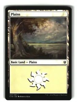 PLAINS (337) Commander 2016 #337 C16(NM)(MTG) - Image 1