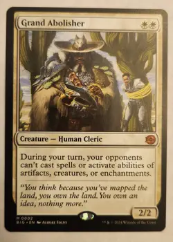 Grand Abolisher Outlaws of Thunder Junction: the Big Score Regular Mythic NM+ - Image 1