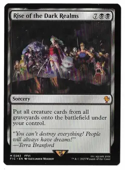 MTG Rise of the Dark Realms Final Fantasy Commander (FIC) Mythic #0283 Unplayed - Image 1