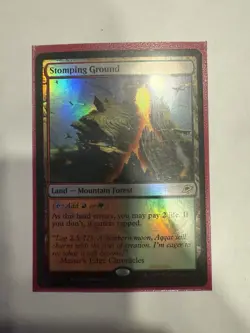 Stomping Ground #258 Near Mint FOIL EOE Edge of Eternities Magic MTG - Image 1