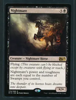Nightmare MTG Magic 2015 M15 Core Set LP/NM - Image 1