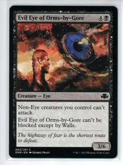 EVIL EYE OF ORMS-BY-GORE Dominaria Remastered #83 DMR(NM+)(MTG) - Image 1