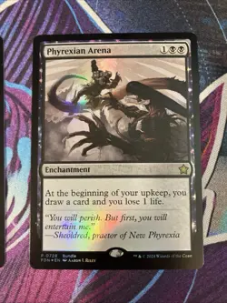 Phyrexian Arena (Foil)(NM) Foundations Bundl Promo MTG - Image 2