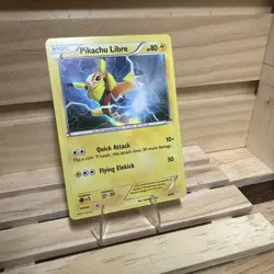 Pikachu Libre 30/30 Pokemon XY Trainer Kit: Pikachu Libre Holo NM Free Shipping - Image 1