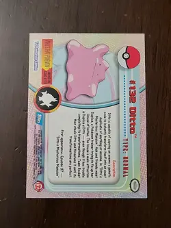 LP! 2000 Topps Pokemon TV Animation Edition Series 3 Non Holo #132 Ditto - Image 4