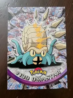 LP! 2000 Topps Pokemon TV Animation Edition Series 3 Non Holo #139 Omastar - Image 1