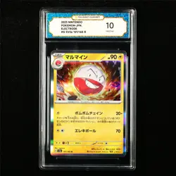 TQG 10 PRISTINE 2023 Pokemon JPN Electrode 101/165 R - Image 1