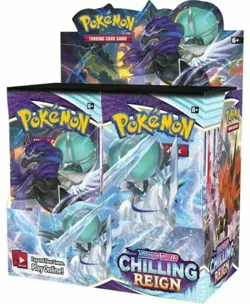 POKEMON SWORD & SHIELD CHILLING REIGN BOOSTER BOX SEALED - Image 3