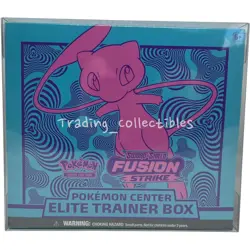 Fusion Strike Pokemon Center Sword and Shield Elite Trainer Box ETB With Case - Image 1