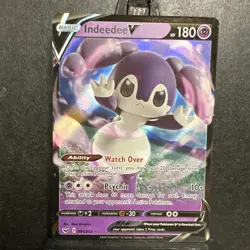 Indeedee V 091/202 SWSH01: Sword & Shield Base Set Pokemon - Image 1