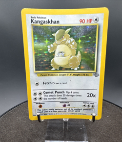 1999 Pokemon TCG Kangaskhan Jungle 5/64 Unlimited Holo Rare - Image 1