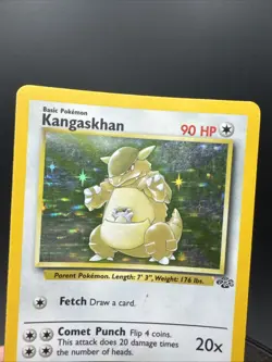 1999 Pokemon TCG Kangaskhan Jungle 5/64 Unlimited Holo Rare - Image 4