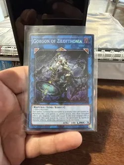 Yu-Gi-Oh! Gorgon of Zilofthonia DUAD-EN050 1st Ed Secret Rare - Image 1