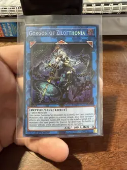 Yu-Gi-Oh! Gorgon of Zilofthonia DUAD-EN050 1st Ed Secret Rare - Image 2