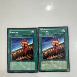 2X Yugioh! Fissure - SDSC-EN025 - 1st Edition / SDP-028 - Common - Image 1