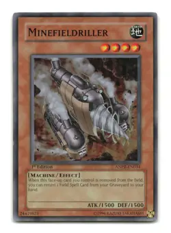 Minefieldriller - ANPR-EN034 1st Edition Super Rare - YuGiOh-LP - Image 1