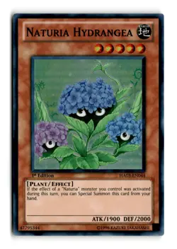 Naturia Hydrangea - HA03-EN044 1st Edition Super Rare - YuGiOh-LP - Image 1