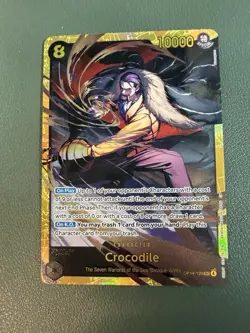 Crocodile OP14-120 (SEC) THE AZURE SEA'S SEVEN English One Piece NM - Image 1