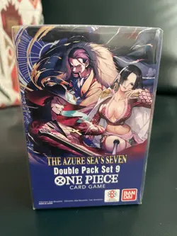 ONE PIECE TCG OP-14 The Azure Sea’s Seven Double Pack Set 9 Factory Sealed - Image 1