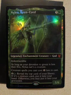 Nylea, Keen-Eyed (Showcase) Theros Beyond Death Foil - Image 1