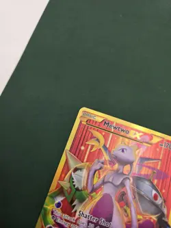 Pokemon Mewtwo EX TCG Full Art Holo Rare Card Breakthrough-Secret 164/162 - Image 2