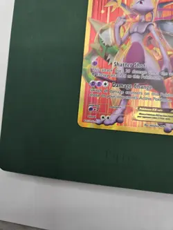 Pokemon Mewtwo EX TCG Full Art Holo Rare Card Breakthrough-Secret 164/162 - Image 4