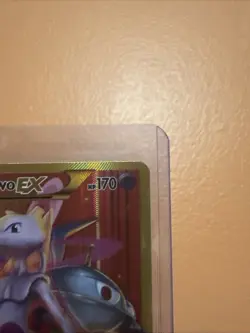 Pokemon Mewtwo EX TCG Full Art Holo Card Breakthrough-Secret Rare 164/162 - Image 3