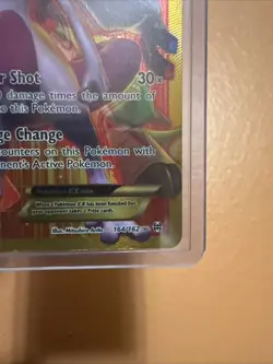 Pokemon Mewtwo EX TCG Full Art Holo Card Breakthrough-Secret Rare 164/162 - Image 4