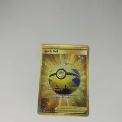 Quick Ball (Secret) 216/202 Holo Secret Rare SWSH01: Sword & Shield Base Set LP - Image 1