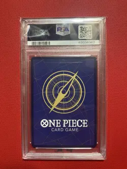 One Piece Trafalgar Law SP OP01-047 PSA 10 English OP04 Kingdoms of Intrigue SR - Image 3