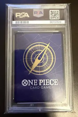 One Piece Trafalgar Law SP OP01-047 PSA 10 English OP04 Kingdoms of Intrigue SR - Image 2