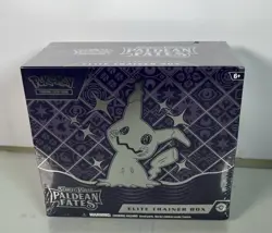 Nintendo Pokemon TCG Scarlet & Violet Paldean Fates Elite Trainer Box - 9 Packs 820650856181 - Image 1