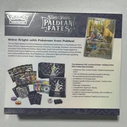 Nintendo Pokemon TCG Scarlet & Violet Paldean Fates Elite Trainer Box 9 Pack TCG - Image 2