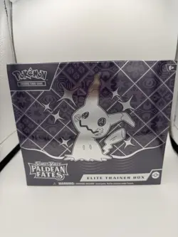 Nintendo Pokemon TCG Scarlet & Violet Paldean Fates Elite Trainer Box - 9 Packs - Image 1