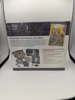 Nintendo Pokemon TCG Scarlet & Violet Paldean Fates Elite Trainer Box - 9 Packs - Image 2