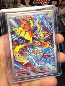 Zeraora 151/142 Illustration Rare IR Holo - Pokemon Stellar Crown SCR - NM - Image 3