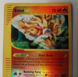Entei 10/147 Pokemon Aquapolis E-Reader Reverse Holo LP - Image 5