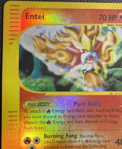 Pokemon TCG: Entei Aquapolis #10/147 Reverse Holo NM Condition - Image 2