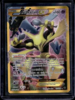 2016 Pokemon XY Fates Collide Alakazam #125/124 - Image 1