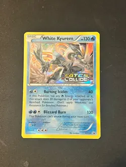 Pokemon White Kyurem XY128 & Zygarde XY129 - Holo Prerelease Promo Fates Collide - Image 2