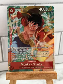 One Piece TCG Monkey.D.Luffy (Alternate Art) OP12-015 Legacy Of The Master Foil - Image 1