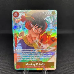 One Piece TCG Legacy Of The Master Monkey D Luffy OP12-015 SR Alt Art English - Image 1
