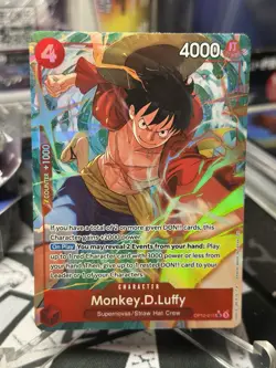 One Piece TCG Legacy Of The Master Monkey D Luffy OP12-015 SR Alt Art English - Image 4