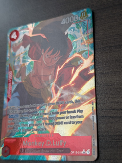 One Piece TCG Monkey.D.Luffy (Alternate Art) OP12-015 Legacy of the Master Foil - Image 3
