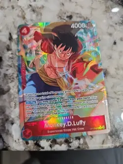 One Piece TCG Monkey.D.Luffy (Alternate Art) OP12-015 Legacy of the Master Foil - Image 1