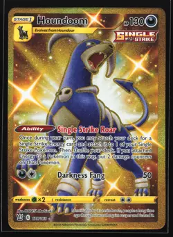 Houndoom 179/163 SWSH05: Battle Styles Secret Rare Pokemon Card - Image 1