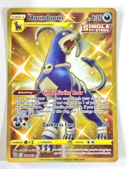 Houndoom 179/163 Secret Rare Full Art Battle Styles - Pokemon TCG - Near Mint NM - Image 1